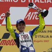 Valentino Rossi: ”Vincere di nuovo qui è un’emozione incredibile”